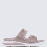 My Soft Steps Comfy Sandals In NudeSandals - myballerine