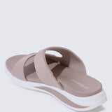 My Soft Steps Comfy Sandals In NudeShoes - myballerine