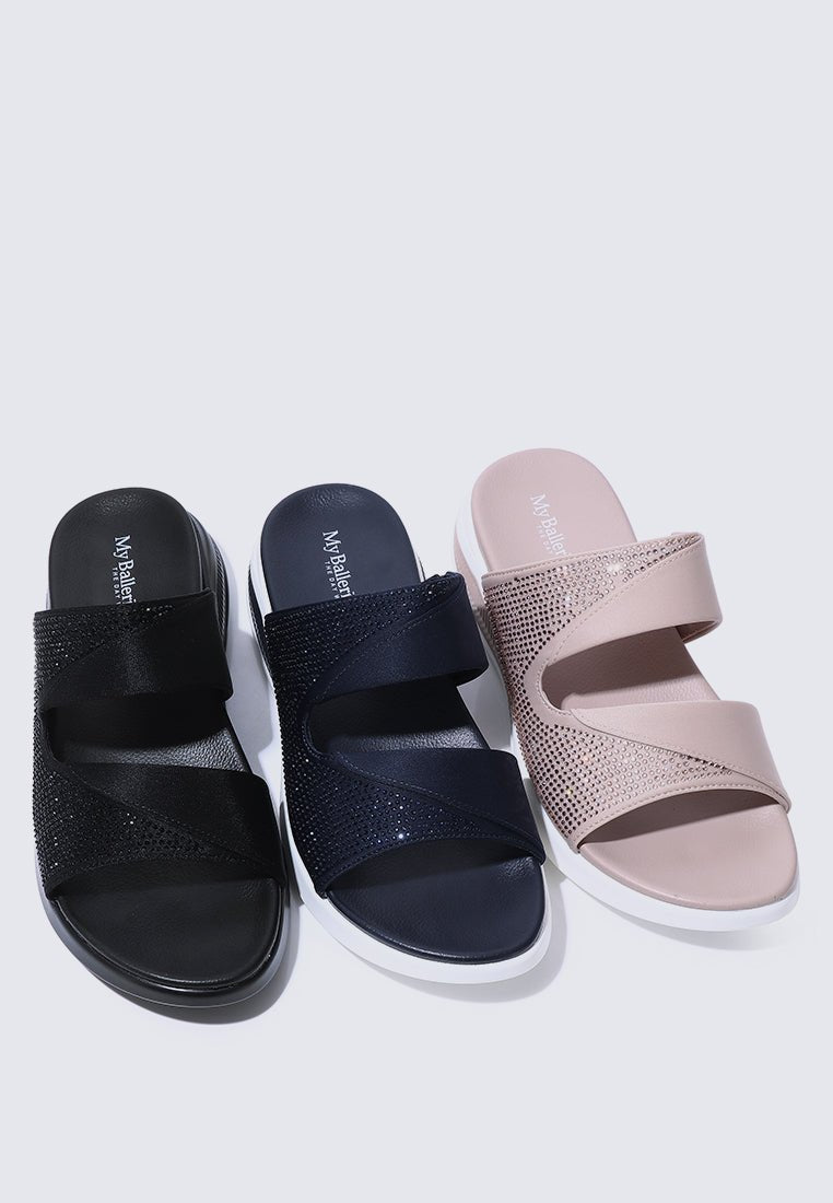 My Soft Steps Comfy Sandals In NudeShoes - myballerine