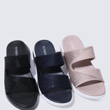 My Soft Steps Comfy Sandals In NudeShoes - myballerine