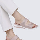 My Soft Steps Comfy Sandals In NudeShoes - myballerine