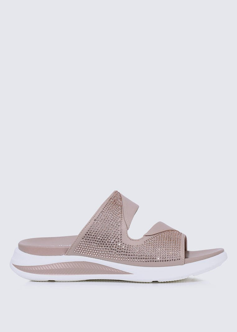 My Soft Steps Comfy Sandals In NudeShoes - myballerine