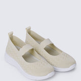 My Steps Comfy Sneakers In BeigeShoes - myballerine
