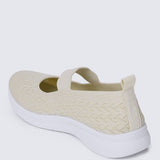 My Steps Comfy Sneakers In BeigeSneakers - myballerine