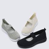 My Steps Comfy Sneakers In BlackShoes - myballerine