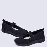 My Steps Comfy Sneakers In BlackShoes - myballerine