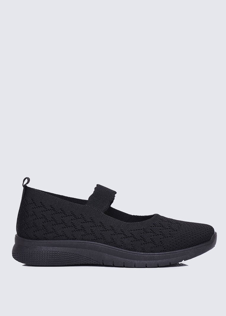 My Steps Comfy Sneakers In BlackShoes - myballerine