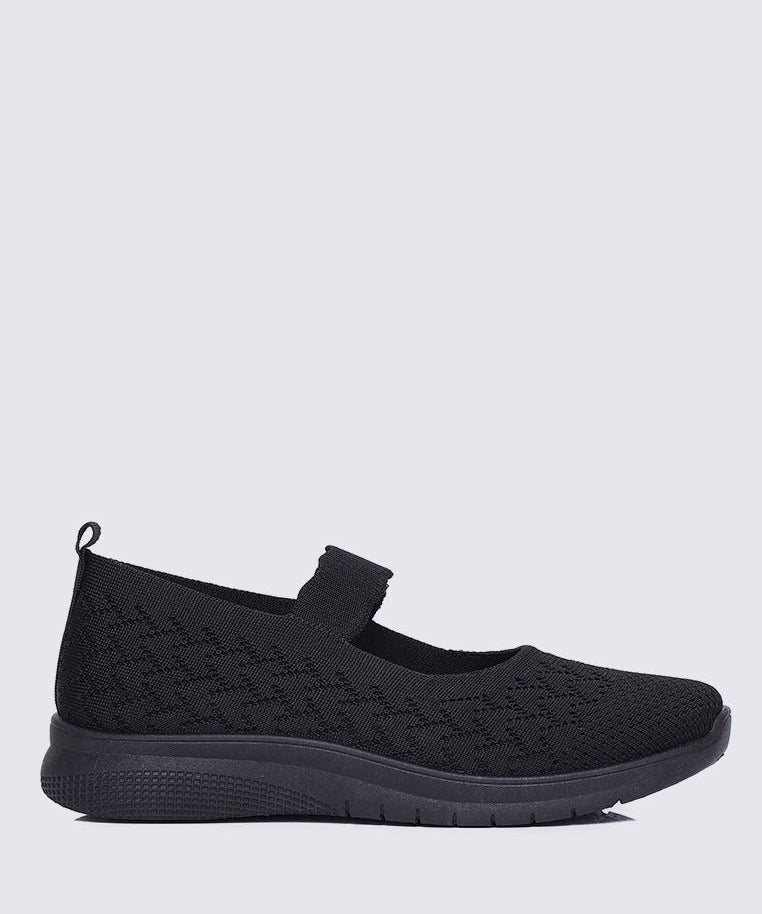 My Steps Comfy Sneakers In BlackShoes - myballerine