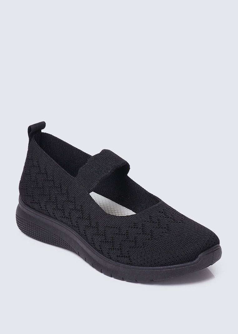 My Steps Comfy Sneakers In BlackShoes - myballerine