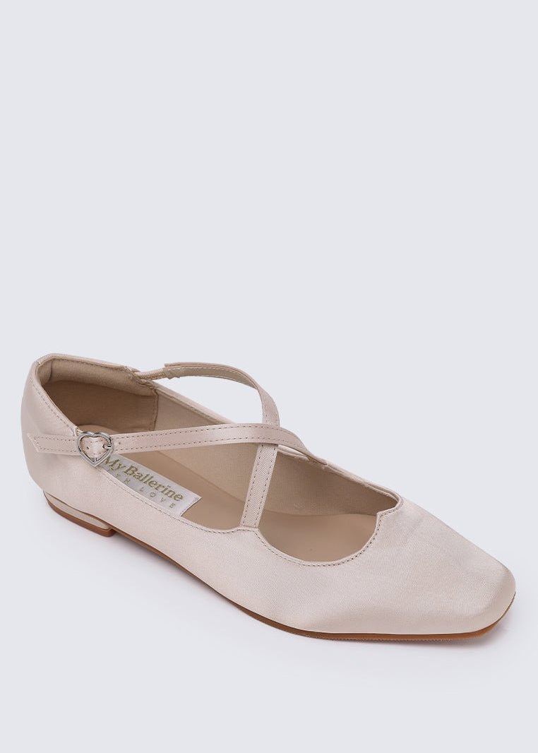 My Sweetheart Comfy Ballerina In Almond - myballerine