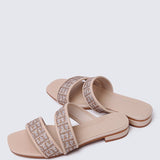 Myra Comfy Sandals In AlmondShoes - myballerine