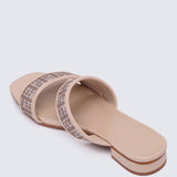 Myra Comfy Sandals In AlmondShoes - myballerine