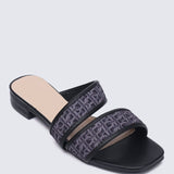 Myra Comfy Sandals In BlackShoes - myballerine