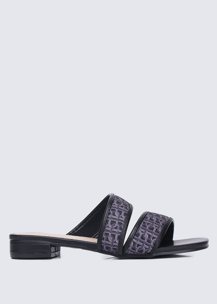 Myra Comfy Sandals In BlackShoes - myballerine