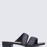 Myra Comfy Sandals In BlackShoes - myballerine