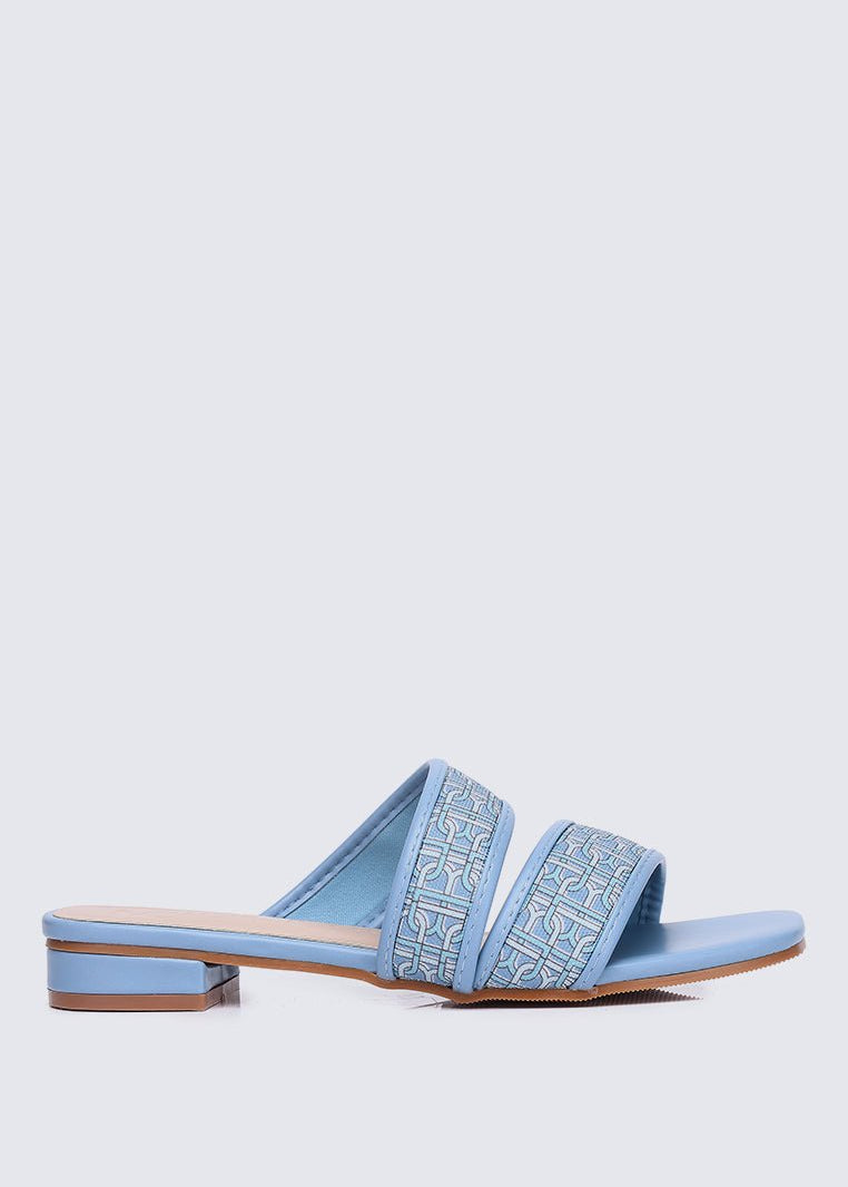 Myra Comfy Sandals In BlueShoes - myballerine