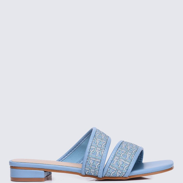 Myra Comfy Sandals In BlueShoes - myballerine