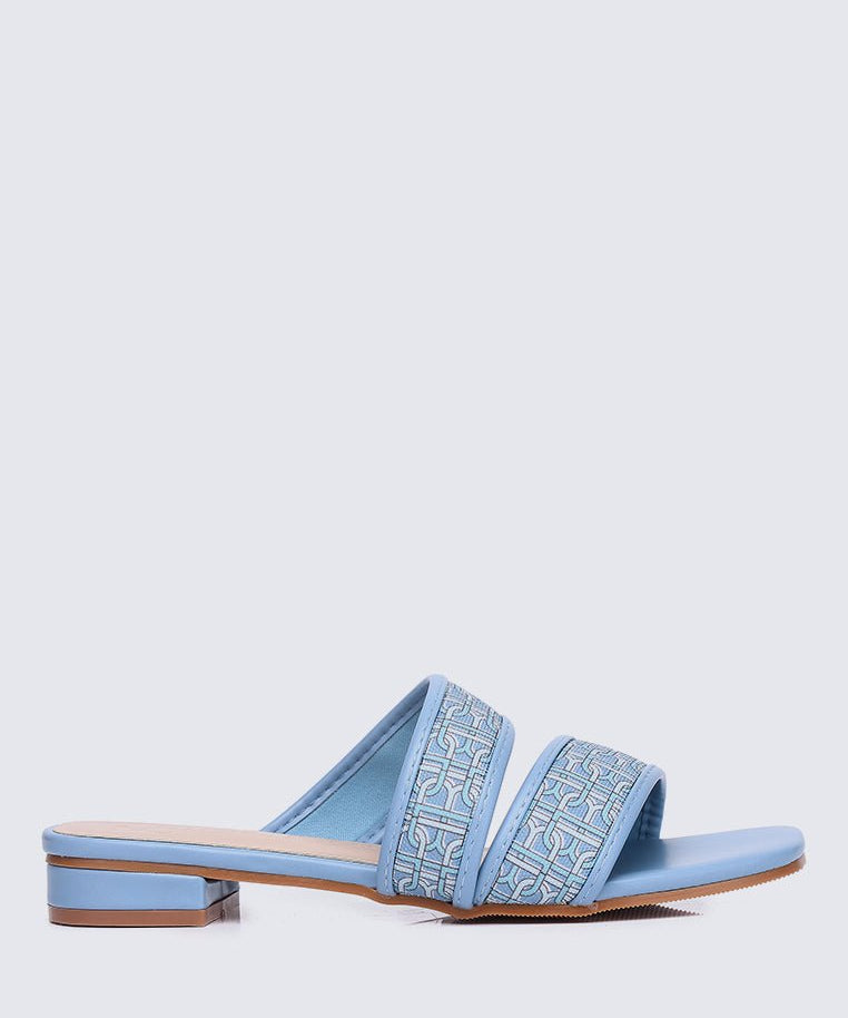 Myra Comfy Sandals In BlueShoes - myballerine