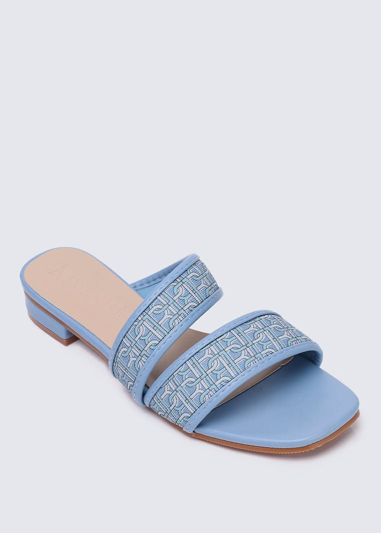 Myra Comfy Sandals In BlueShoes - myballerine