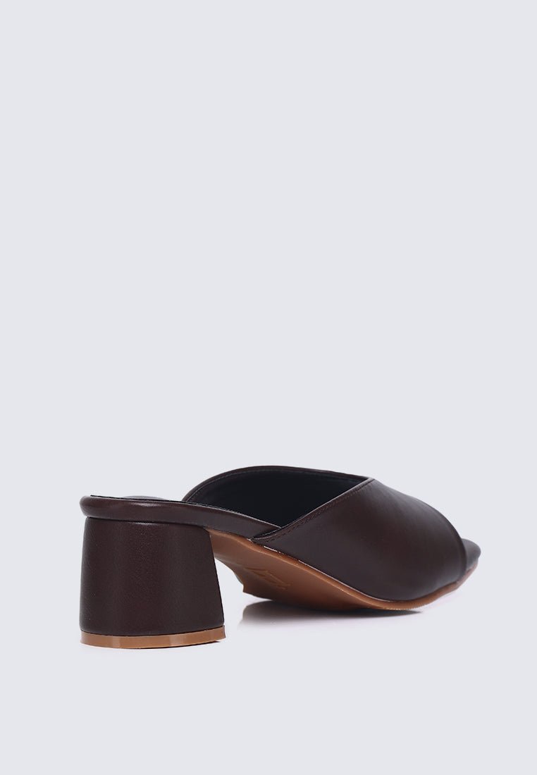 Nami Ultra WideFit Comfy Heels In EspressoHeels - myballerine
