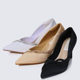 Nicole Comfy Pumps In ChampagneShoes - myballerine