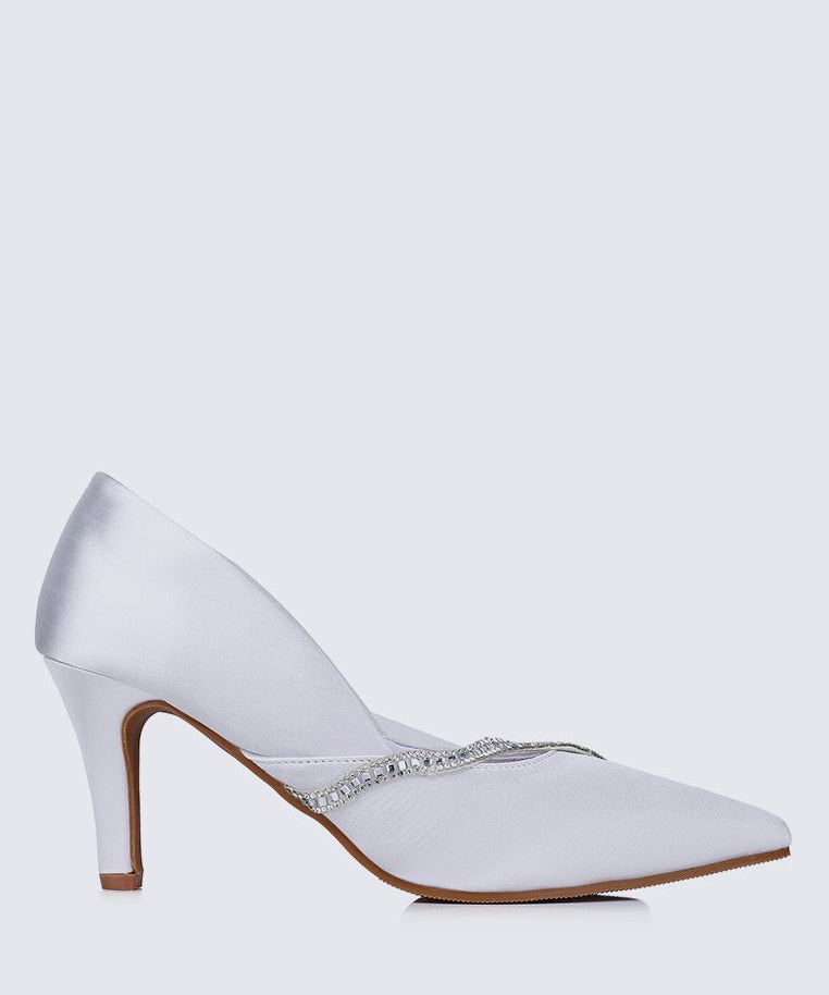 Nicole Comfy Pumps In SilverShoes - myballerine