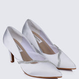 Nicole Comfy Pumps In SilverShoes - myballerine
