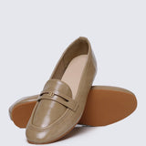 Noa Comfy Loafers In AlmondLoafers - myballerine