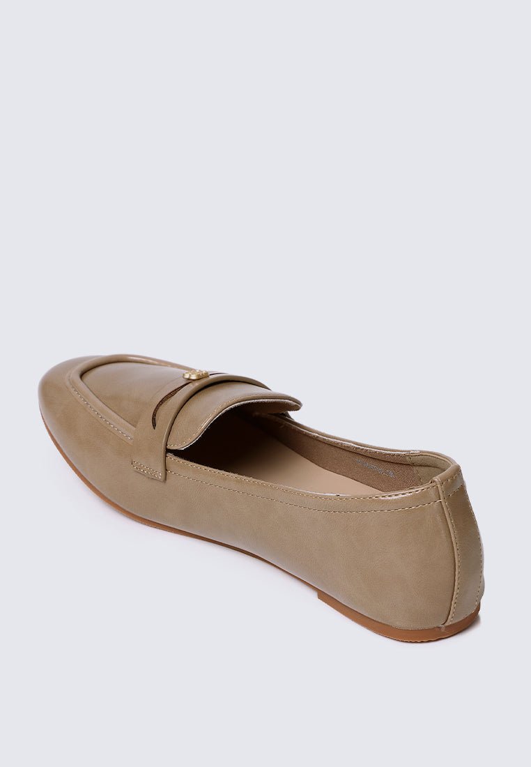 Noa Comfy Loafers In AlmondLoafers - myballerine