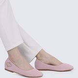 Oh, To Be Loved Comfy Ballerina In BlushShoes - myballerine