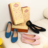 Oh, To Be Loved Comfy Ballerina In BlushShoes - myballerine