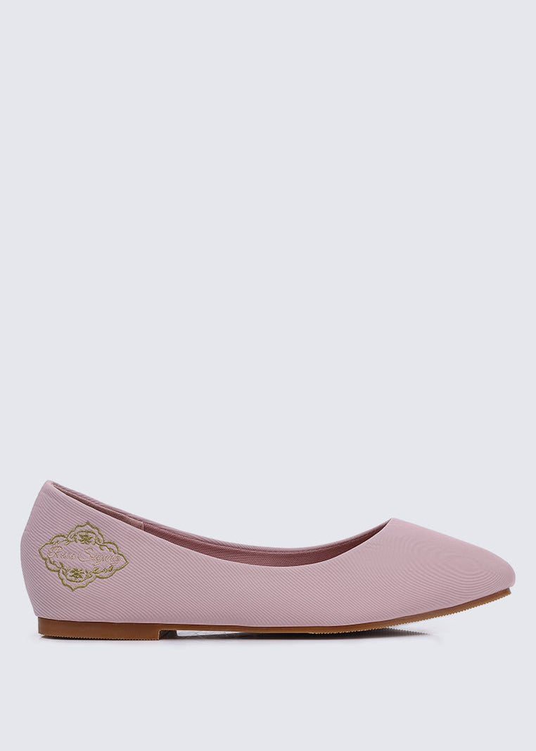 Oh, To Be Loved Comfy Ballerina In BlushShoes - myballerine