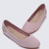 Oh, To Be Loved Comfy Ballerina In BlushShoes - myballerine