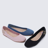 Oh, To Be Loved Comfy Ballerina In BlushShoes - myballerine