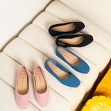 Oh, To Be Loved Comfy Ballerina In BlushShoes - myballerine