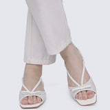 Ophelia Comfy Sandals In IvoryHeels - myballerine