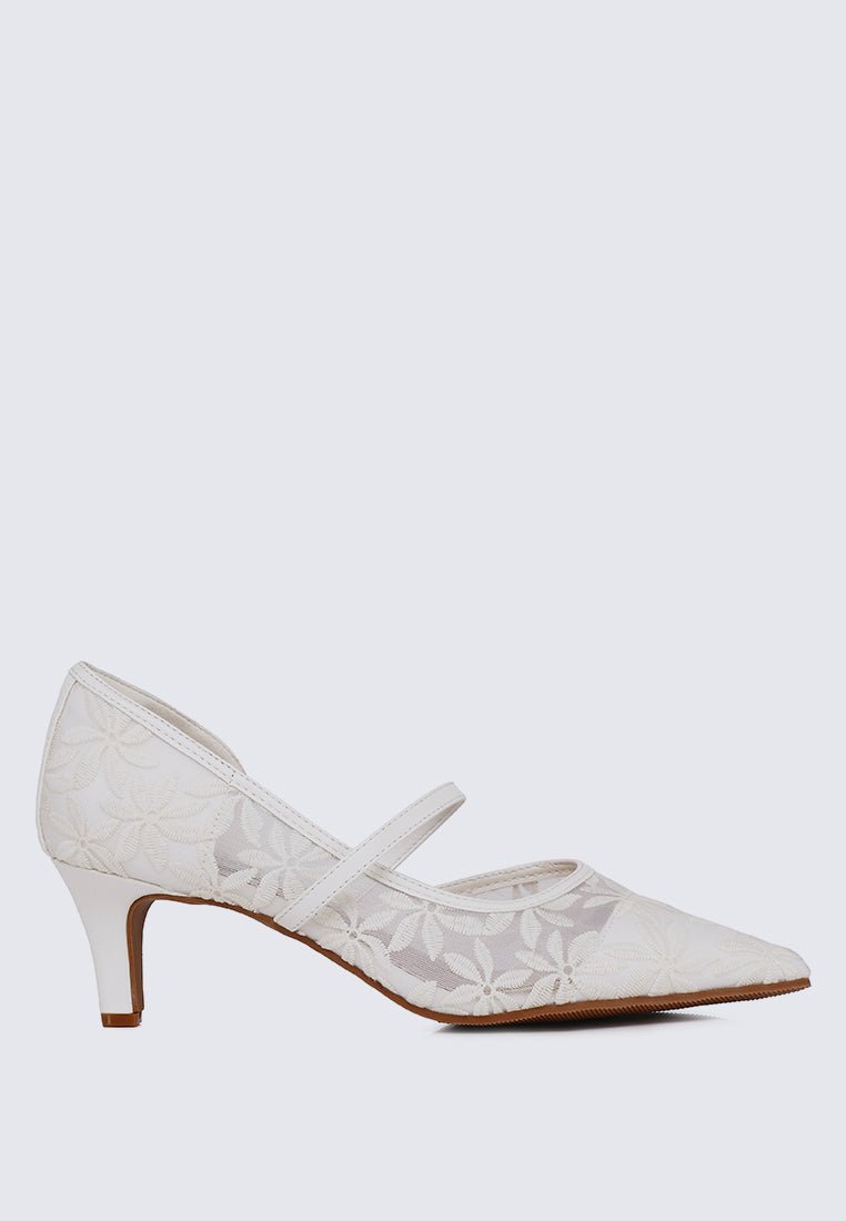 Oriah Comfy Heels In BeigeHeels - myballerine