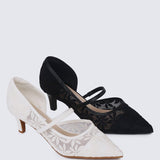 Oriah Comfy Heels In BlackHeels - myballerine