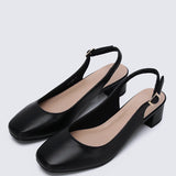 Palmer Comfy Heels In Black - myballerine