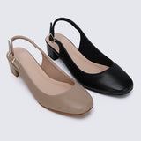 Palmer Comfy Heels In Black - myballerine