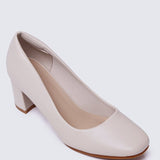 Pauline Comfy Heels In Beige - myballerine