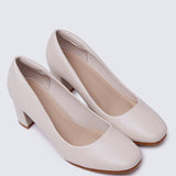 Pauline Comfy Heels In Beige - myballerine