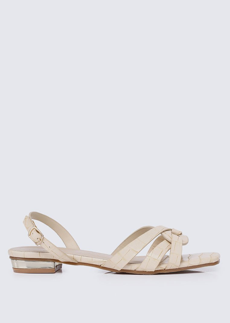 Penny Comfy Sandals In Beige - myballerine