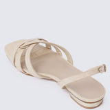 Penny Comfy Sandals In Beige - myballerine