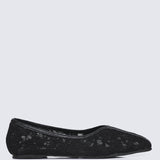 Peony Comfy Ballerina In BlackBallerina - myballerine