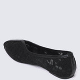 Peony Comfy Ballerina In BlackBallerina - myballerine