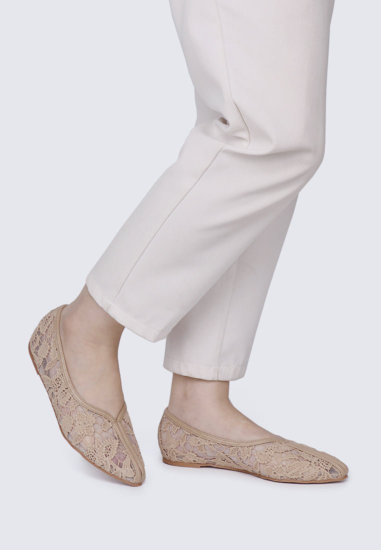 Peony Comfy Ballerina In NudeBallerina - myballerine
