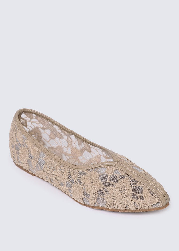 Peony Comfy Ballerina In NudeBallerina - myballerine