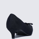 Perla Comfy Pumps In Black - myballerine