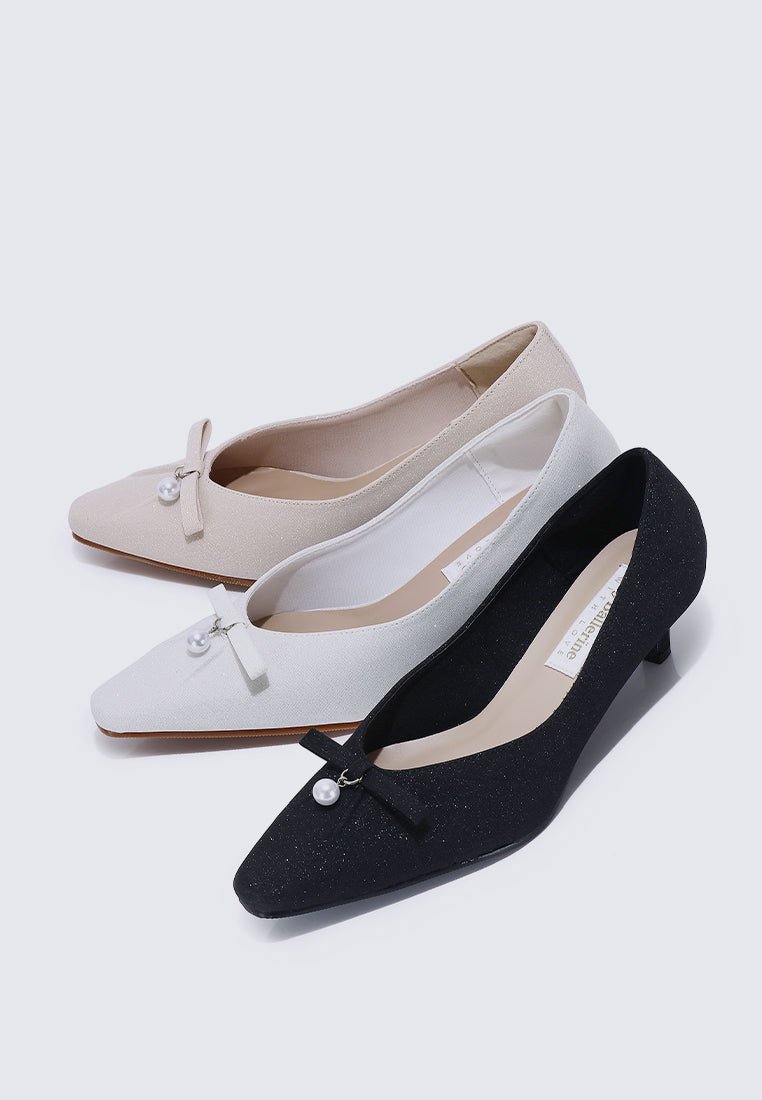 Perla Comfy Pumps In Black - myballerine